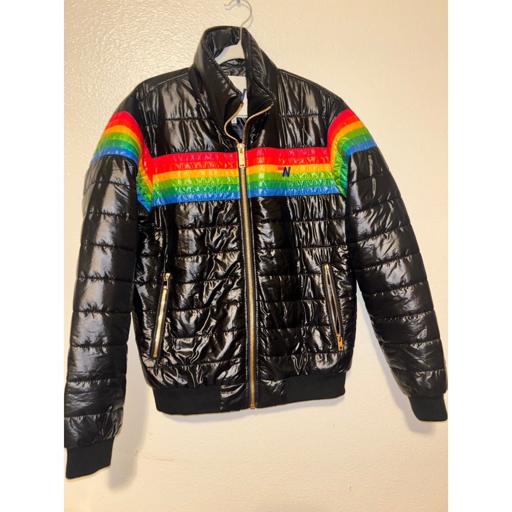 Aviator nation puffer jacket women size S